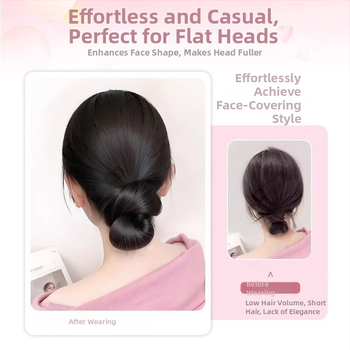 Ponytail-parukas klipsiga – kõrge temperatuuriga traad, mehhaaniline töötlemine, ei tohi värvida ega permida, naistele, Simple Expression