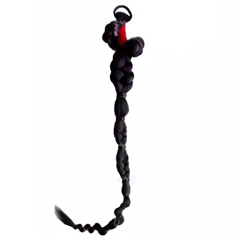 Xiuhe stiilis ponii-parukas, käsitööna kootud, kuumuskindlad juuksed, ei värvita, bränd Fujia