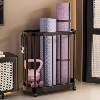 Hoiukorv joogamatile ja fitnessvarustusele – PP materjal, mudel 549796, 20 ühikut, kaasaegne minimalistlik stiil