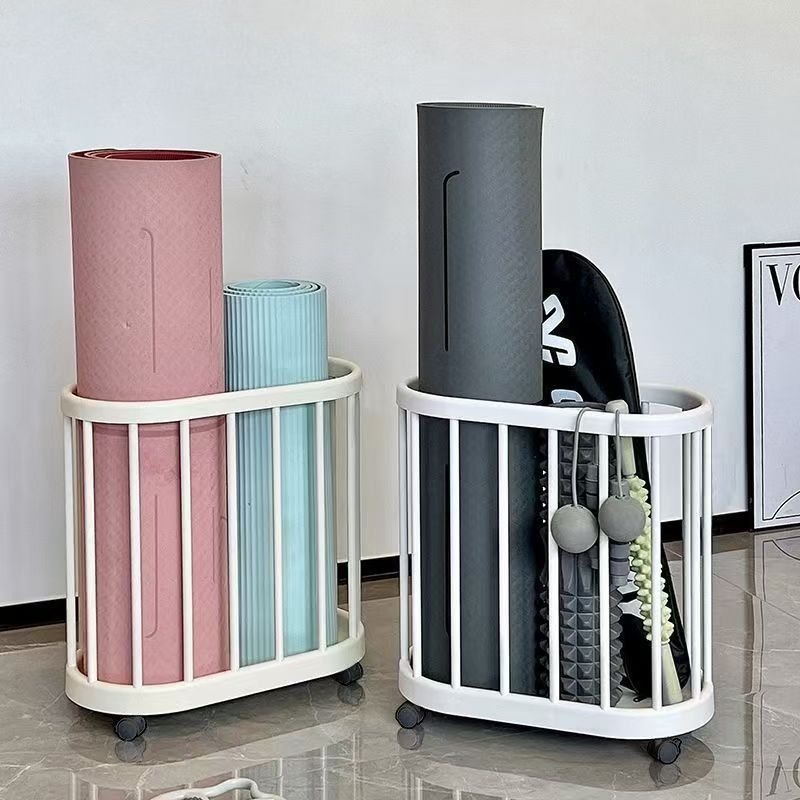 Hoiukorv joogamatile ja fitnessvarustusele – PP materjal, mudel 549796, 20 ühikut, kaasaegne minimalistlik stiil