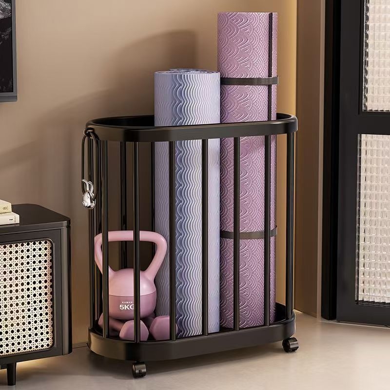 Hoiukorv joogamatile ja fitnessvarustusele – PP materjal, mudel 549796, 20 ühikut, kaasaegne minimalistlik stiil