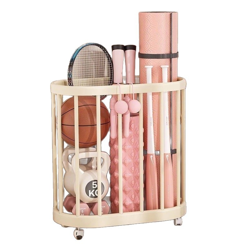 Hoiukorv joogamatile ja fitnessvarustusele – PP materjal, mudel 549796, 20 ühikut, kaasaegne minimalistlik stiil