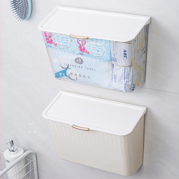 Seinasse paigaldatav plastikkast vannitoale, 18 L, mitmekülgne, kaasaegne stiil