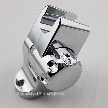 Elektroplatinė sieninė dušo galvos laikiklis su reguliuojamu rankenėlės mechanizmu, modernus minimalistinis dizainas