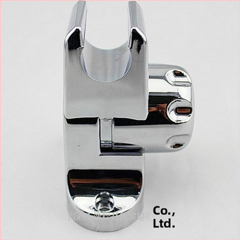 Elektroplatinė sieninė dušo galvos laikiklis su reguliuojamu rankenėlės mechanizmu, modernus minimalistinis dizainas