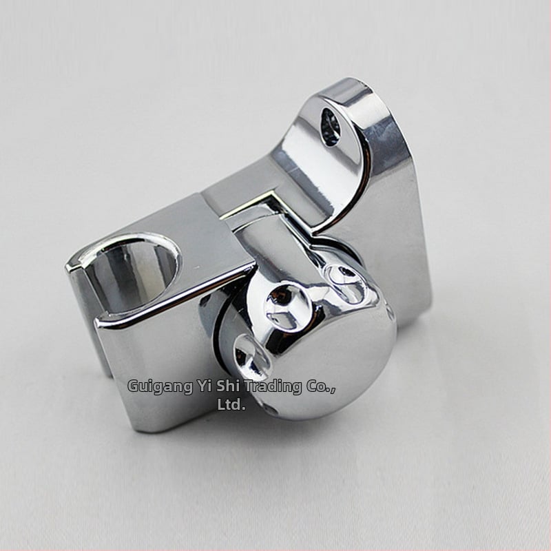 Elektroplatinė sieninė dušo galvos laikiklis su reguliuojamu rankenėlės mechanizmu, modernus minimalistinis dizainas