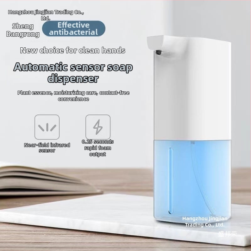 Automaatne kontaktivaba mullseepu doseerija, ABS-plastist, CUPC sertifitseeritud, laetav, nutikas sensor.