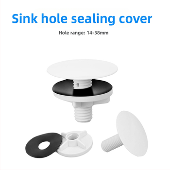 Dekoratívny kryt otvoru pre drez, ABS, model RB-1-54-01, 12 g, 49#, moderný a jednoduchý štýl