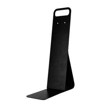 Диспенсър за сапун с настолна стойка, ръчно натискане, от студено валцовано желязо, 1,1 кг, екологично прахово покритие, модерен минималистичен дизайн