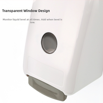 Käsitsi vajutusega seina seebidoosija – Kangzhijian, ABS insenerplast, süstvormimine, käsitsi toiming, kaasaegne stiil