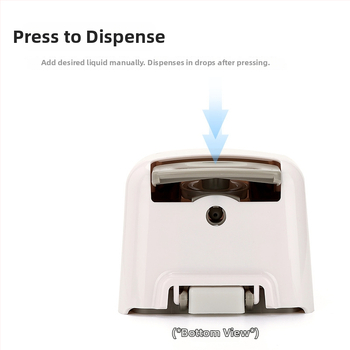 Käsitsi vajutusega seina seebidoosija – Kangzhijian, ABS insenerplast, süstvormimine, käsitsi toiming, kaasaegne stiil