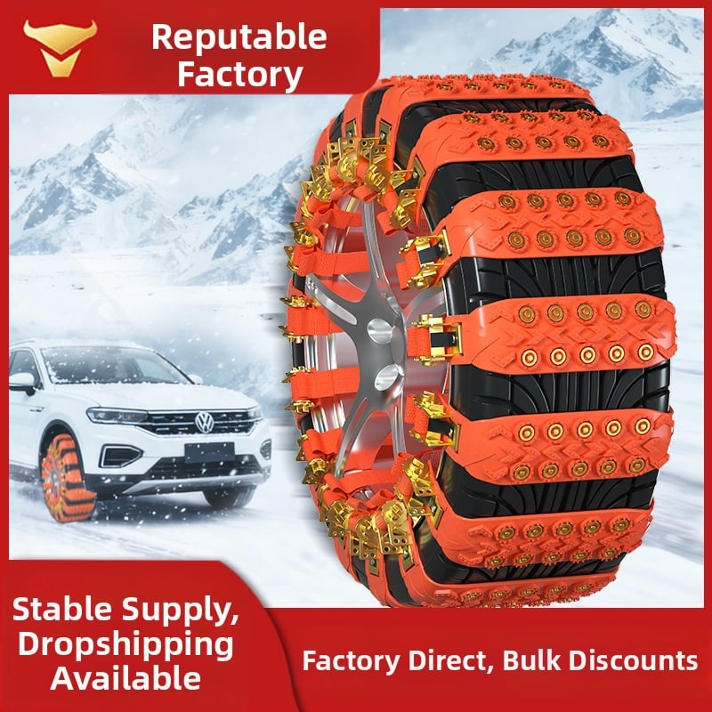 Canghong universalios padangų slydimo grandinės sniegui, bendro naudojimo