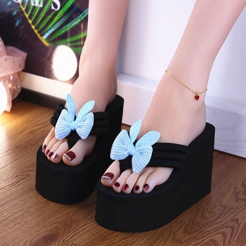 Naiste paksu tallaga sandaalid Korea stiilis ülemine osa puuvillane, EVA talla, kerged ja vastupidavad, talla paksus 0–3 cm, kevad 2024
