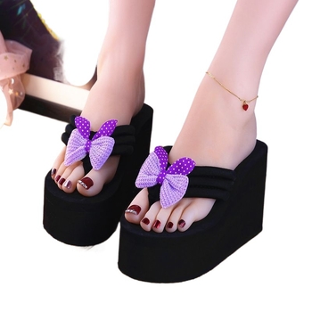 Naiste paksu tallaga sandaalid Korea stiilis ülemine osa puuvillane, EVA talla, kerged ja vastupidavad, talla paksus 0–3 cm, kevad 2024