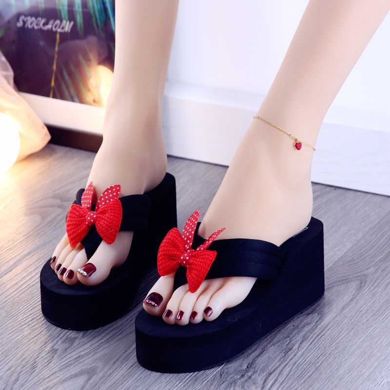 Naiste paksu tallaga sandaalid Korea stiilis ülemine osa puuvillane, EVA talla, kerged ja vastupidavad, talla paksus 0–3 cm, kevad 2024