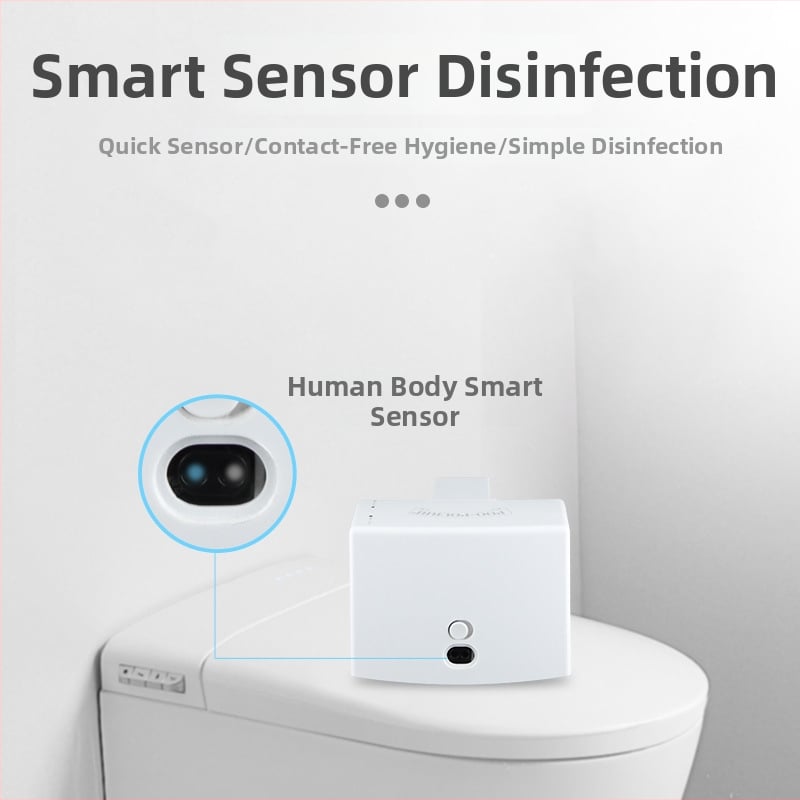 Automatický dávkovač mydla so senzorom pre verejné toalety — ABS, vstrekovanie, moderný minimalistický dizajn