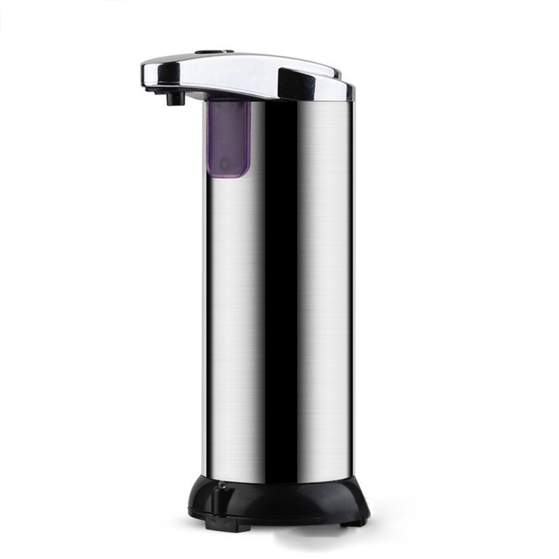 Automatinis muilo dozatorius su jutikliu, bekontaktis naudojimas, nerūdijančio plieno ir ABS korpusas, vandeniui atspari pagrindas, reguliuojamas dozės lygis