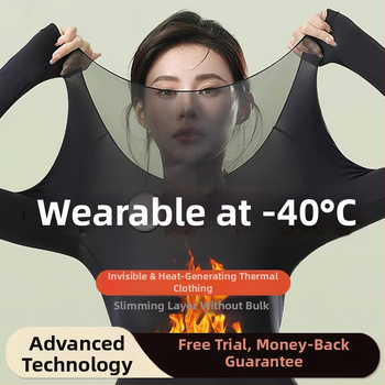 Moterų terminis pagrindinis komplektas — ultra plonas nailono pagrindinis sluoksnis, be siūlių, odai malonus, išlaiko šilumą, ilgomis rankovėmis viršutinė dalis + ilgos kelnės