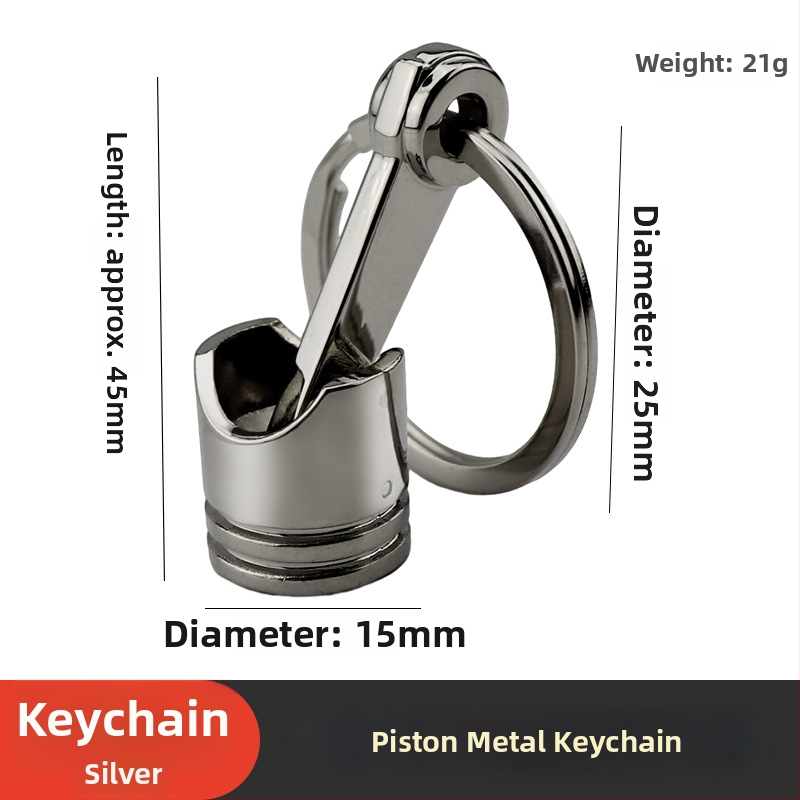 Automobilio modifikacijų raktų pakabukas – cinko lydinys, lengvas prabangos stilius, Xunxin prekė, atskiras įpakavimas