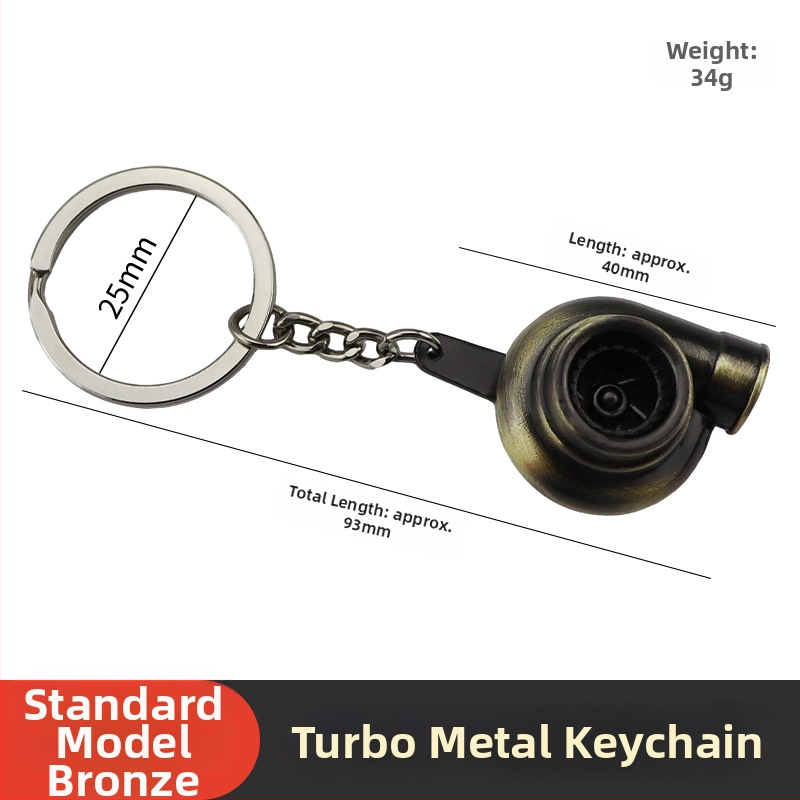 Automobilio modifikacijų raktų pakabukas – cinko lydinys, lengvas prabangos stilius, Xunxin prekė, atskiras įpakavimas