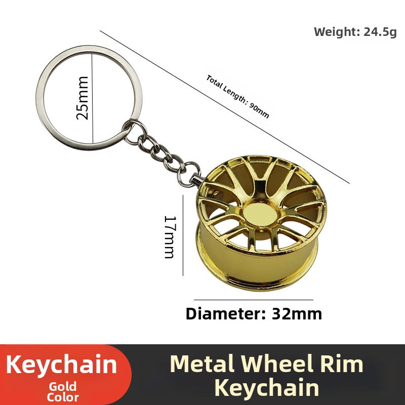 Automobilio modifikacijų raktų pakabukas – cinko lydinys, lengvas prabangos stilius, Xunxin prekė, atskiras įpakavimas