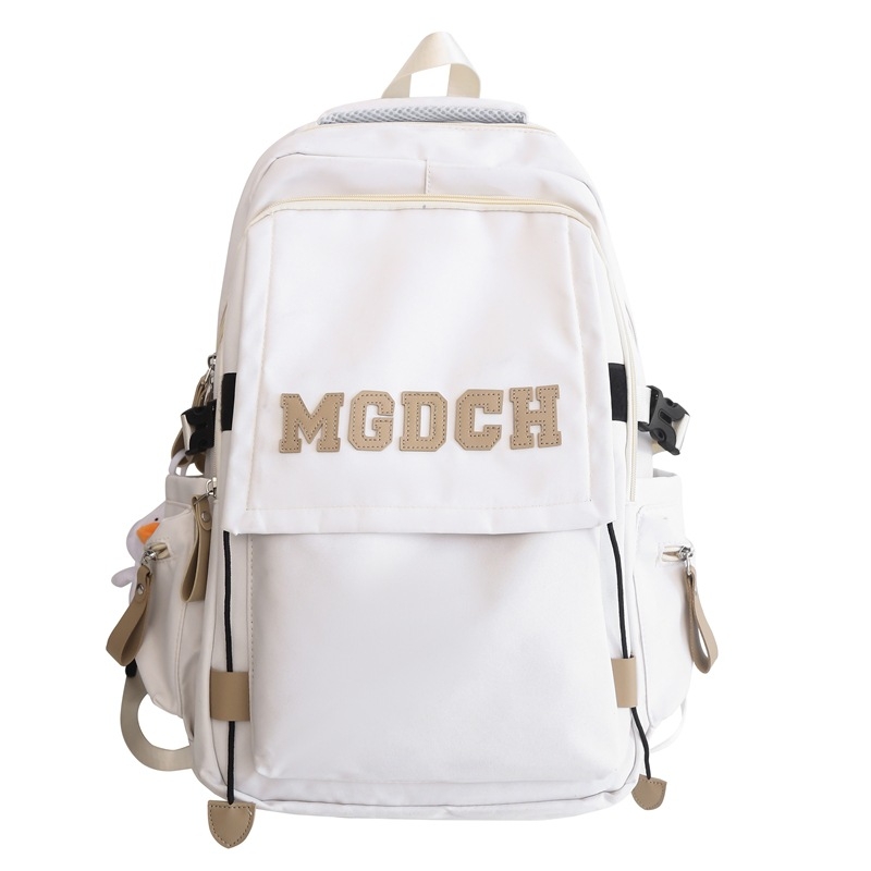 Koolikott nailonist, maht 20–35 l, kulumist vastupidav, kumerad õlarihmad, linnastiil