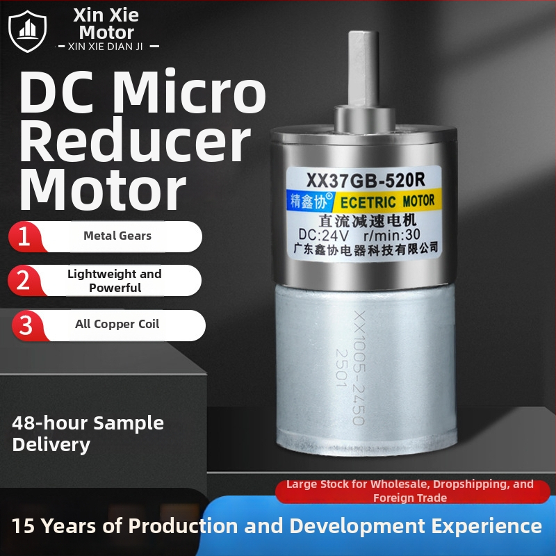 Miniatiūrinis reduktoriaus variklis | Mikrovariklis | DC iki 36V | CE sertifikatas