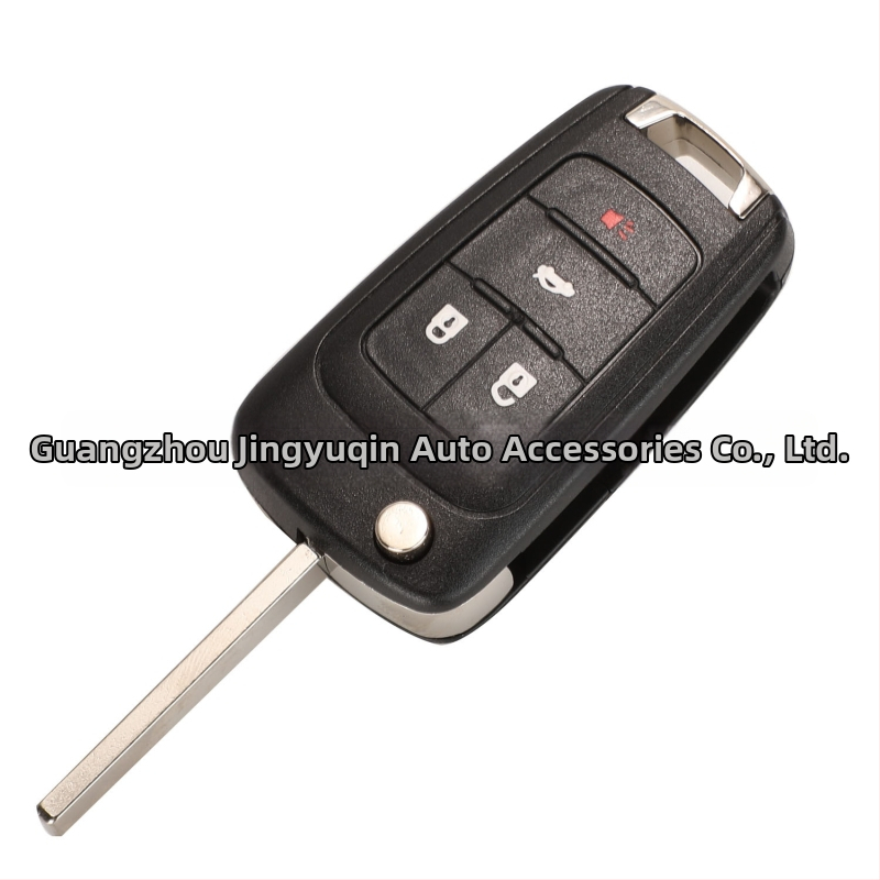 Sulgava võtme korpus (originaalne mudel) Chevrolet/Opel/Buick Cruze Malibu – sobib 2/3/4/5 võtmega; insenerplastikas korpus; võtme terake: vask; kaal 42 g