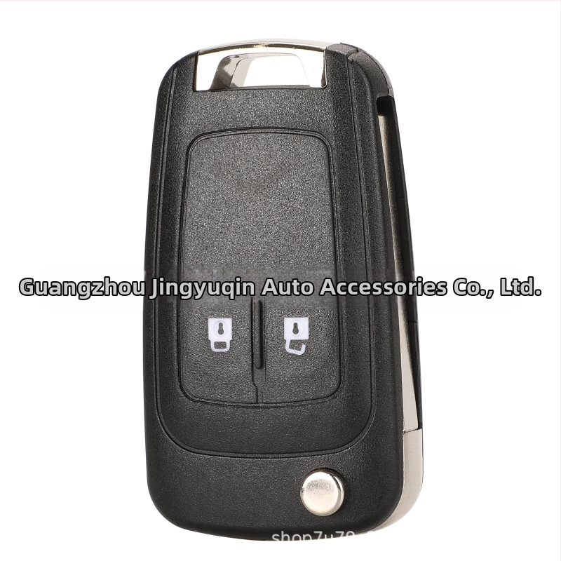 Sulgava võtme korpus (originaalne mudel) Chevrolet/Opel/Buick Cruze Malibu – sobib 2/3/4/5 võtmega; insenerplastikas korpus; võtme terake: vask; kaal 42 g