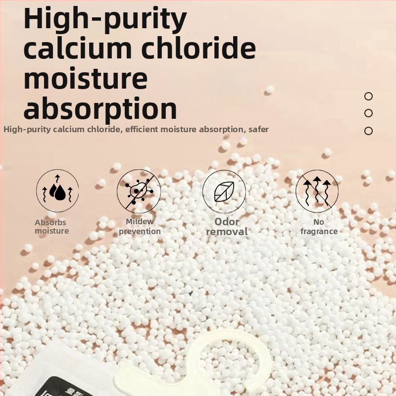 Bamboo rhyme Kaltsiumkloriidi desikantkott, 200 g, kinnitamiseks konksuga, kodune niiskuse vähendaja