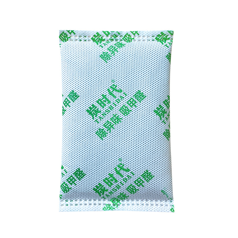 Bambuko anglies maišelis formaldehido šalinimui ir drėgmės absorbcijai, 100 g/vnt., skirtas patalpai, pakuočių 10/15/20/30/50