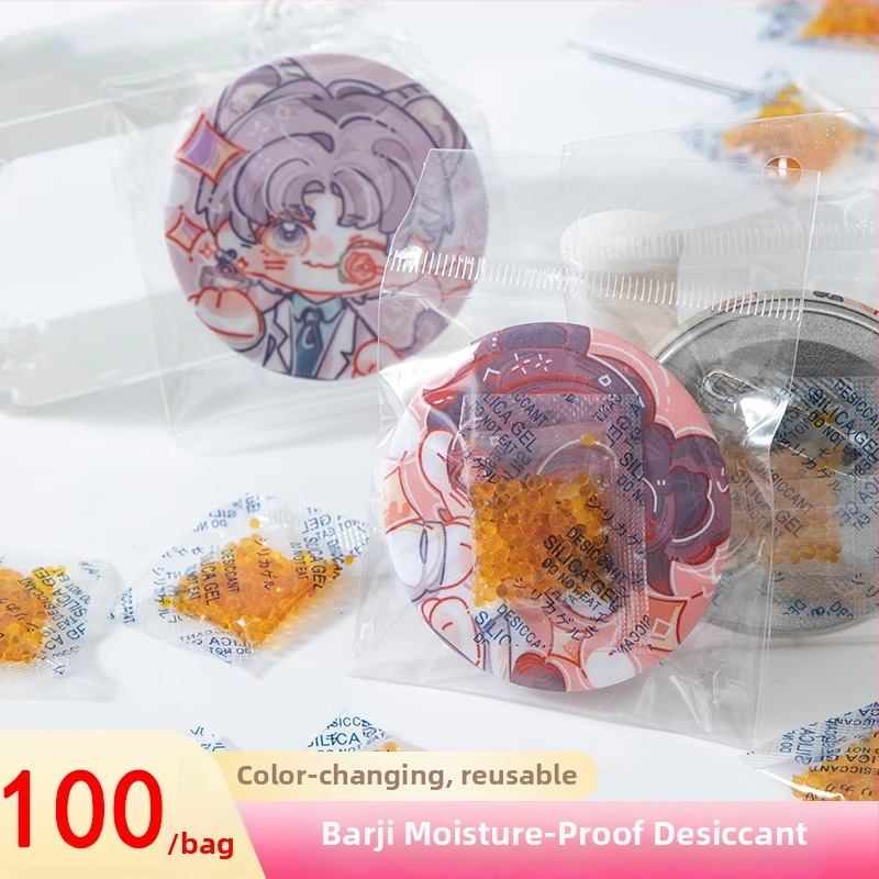 Desikant od silikagela s promjenom boje, kvalitetan za prehrambenu upotrebu, višekratno upotrebljiv, miris limuna, pakiranje u vrećici, 1000 komada