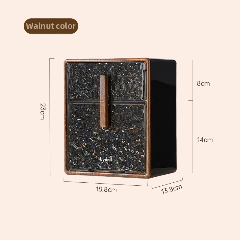 Seinasse paigaldatav vannitoa paberihoidik ja paberi rulli hoidik, veekindel, mitmekülgne, mudel ZJH230912, plastik