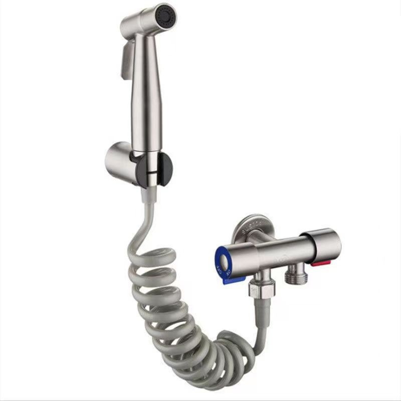 304 roostevabast teras tualeti bideti pihusti komplekt, sisemine diameeter 20 mm, käsitsi paigaldus