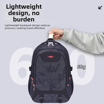 Kamuflaažseljakott 20–35L, PU materjal, kumerad õlarihmad, vaba aja reisimise stiil