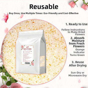Spring Breeze desikant za sušenje cvijeća – miris ruže, pakiranje u vrećici, položaj vodoravno