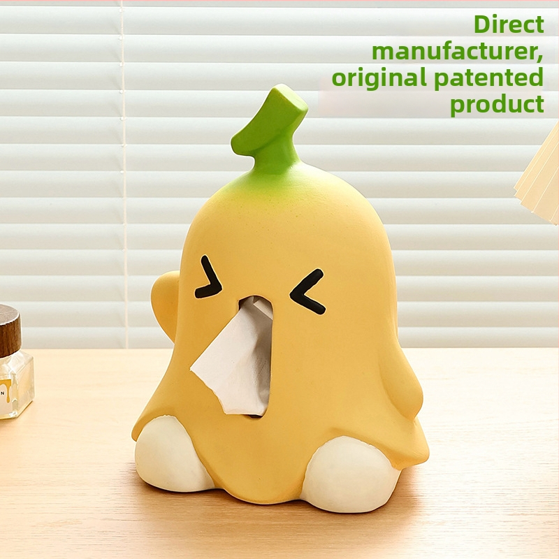 Cutie ceramică pentru șervețele — ornament decorativ, stil pastoral, multifuncțional, 1 buc., pentru living