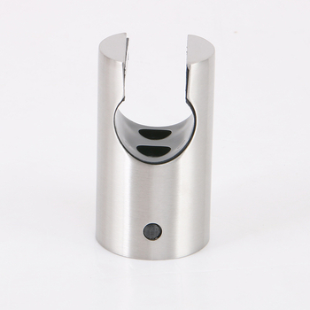 Dušo laikiklis su fiksuota baze; 304 nerūdijantis plienas; sieninis montavimas; plonas šlifuotas paviršius; modelis X-20; šiuolaikinis minimalistinis stilius