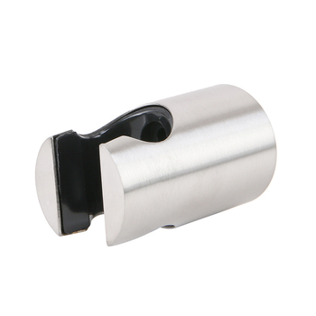 Dušo laikiklis su fiksuota baze; 304 nerūdijantis plienas; sieninis montavimas; plonas šlifuotas paviršius; modelis X-20; šiuolaikinis minimalistinis stilius