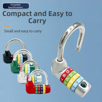 U formos spyna su kodu, viso metalo serija 206, plieno ir lydinio medžiaga, 250 g, skirta dviračiams ir spintelėms