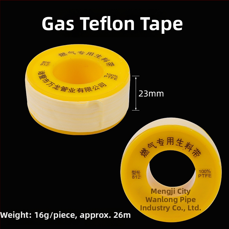 PTFE tihendusteip gaasi- ja veega soojendavate torude jaoks, JDG