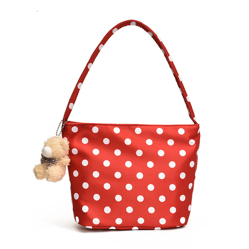 Dumpling-kujuline õlakott Oxford kangast, tõmblukuga sulgemine, sisetaskud (peidetud tõmblukukott, telefoni tasku, ID-kaart tasku)