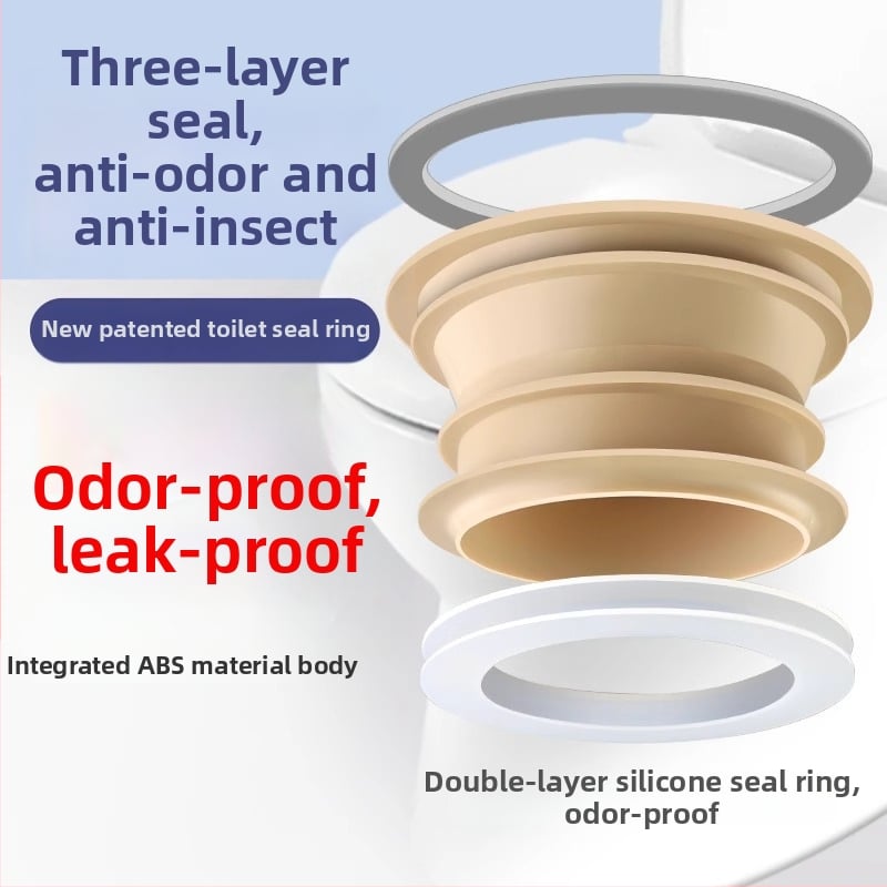 WC flansi tihenduspistik, ABS materjal, otse kleepimine, kaasaegne minimalistlik stiil (Bränd: Chao Chen; Materjal: ABS + tihenduspistik; Kasutusviis: otse kleepimine; Stiil: kaasaegne minimalist)