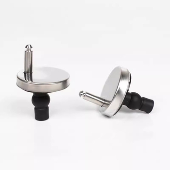 Tualeti katte kinnitused – universaalne laienemisvarras ühendus, mutter ja klips, roostevaba teras ja plastik