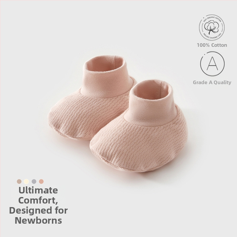 Kūdikių drabužių komplektas – unisex, 100% medvilnė, su kepure, pirštinėmis ir kojinėmis – švelnus audinys