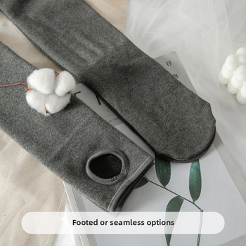 Puuvillased sukkpüksid jalgadega – kevad-sügis, paksenenud, 95–100% puuvill, hoiab sooja, mitmekülgne stiil