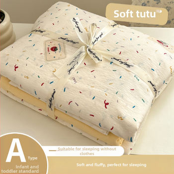 Štvordielny set posteľného prádla z dvojitého vlákna, jemný kvetinový vzor, plachta s gumou, reaktívny tlač