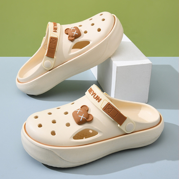 Beihan naiste EVA klotsid, hingavad, libisemiskindlad, suletud varb, 2 cm paksusega tallad, injektsiooniga vormimine