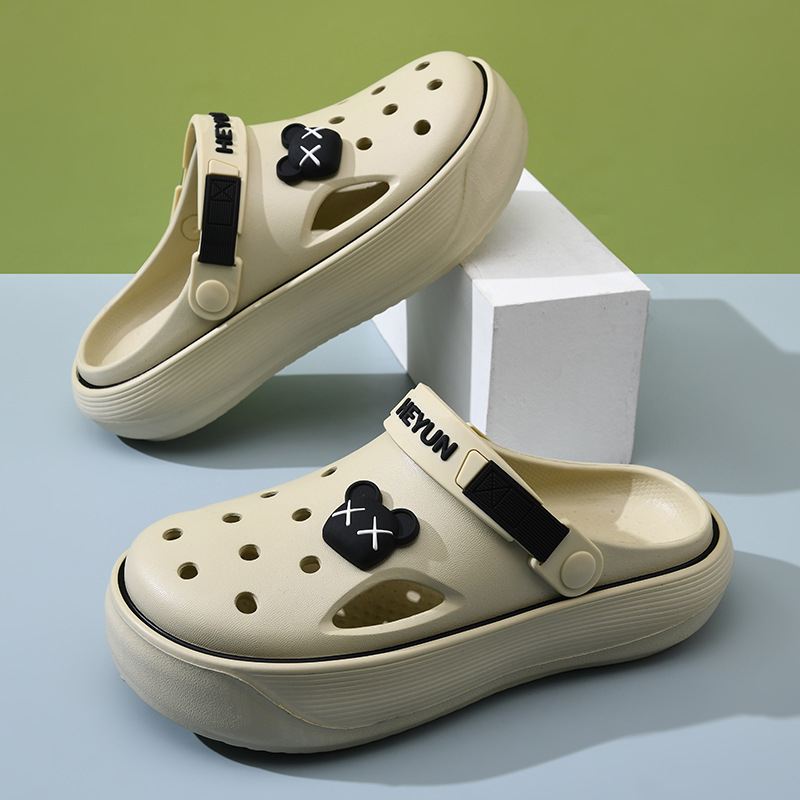 Beihan naiste EVA klotsid, hingavad, libisemiskindlad, suletud varb, 2 cm paksusega tallad, injektsiooniga vormimine