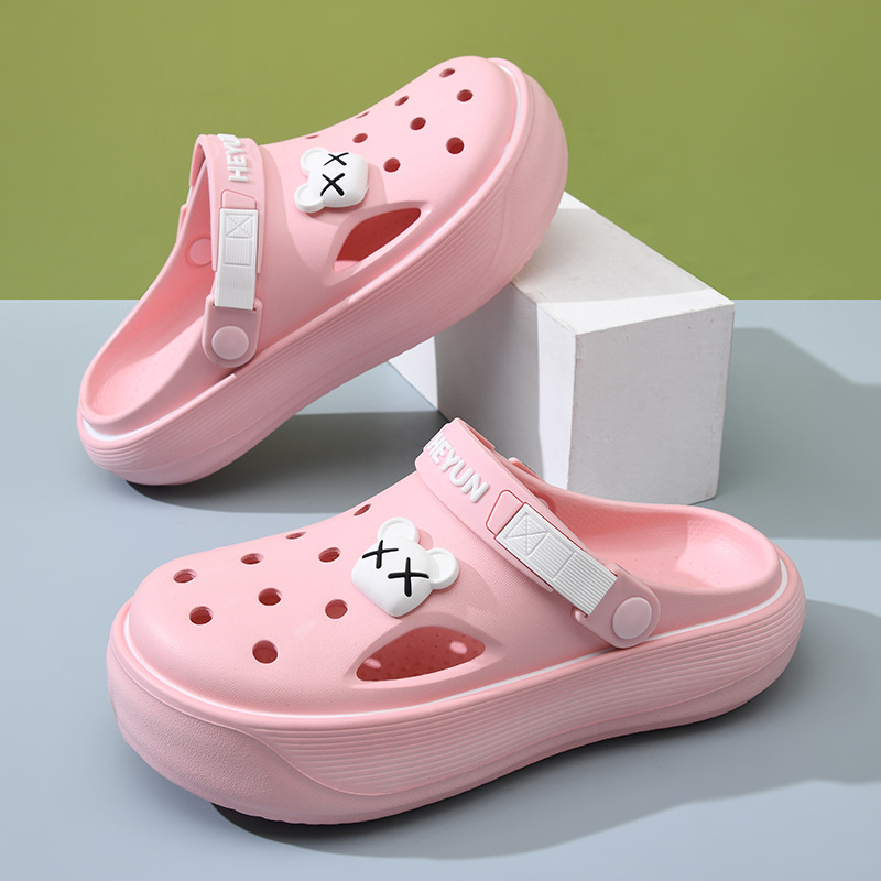 Beihan naiste EVA klotsid, hingavad, libisemiskindlad, suletud varb, 2 cm paksusega tallad, injektsiooniga vormimine